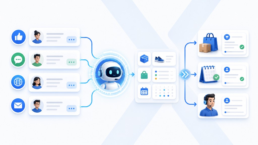 Business value emerges when conversations are connected with data and actions